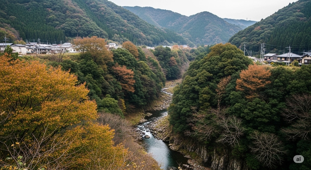 舞台となった恋ヶ窪の情景