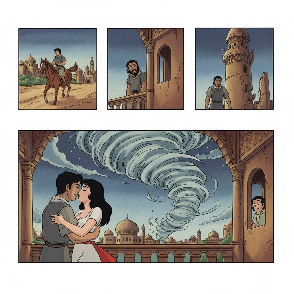 千夜一夜物語アニメ手塚治虫版のあらすじ