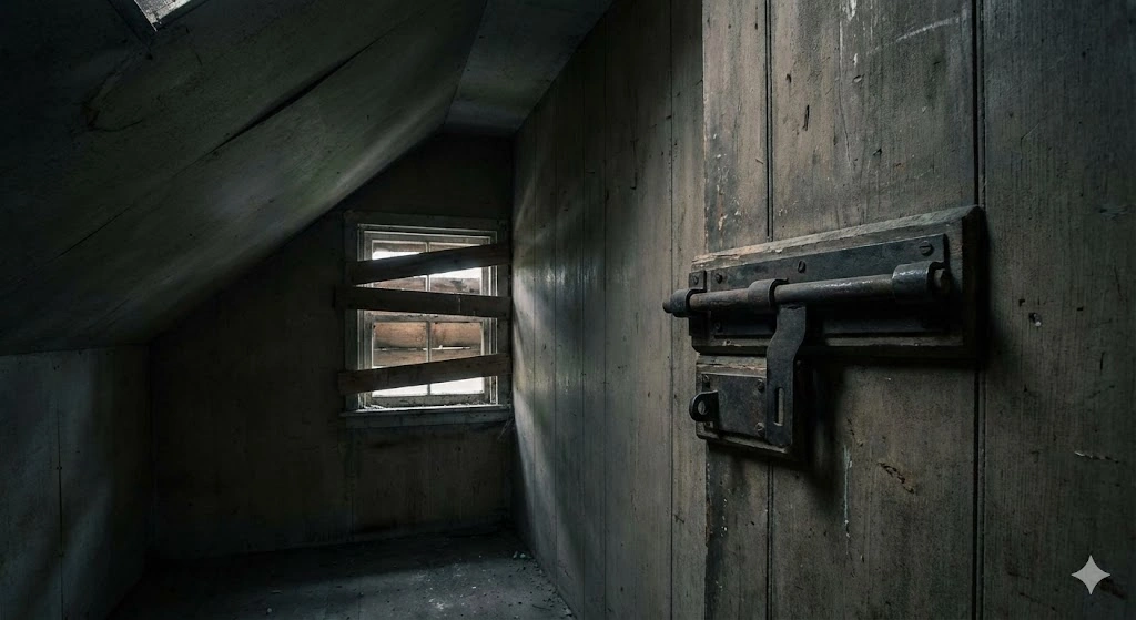 屋根裏部屋に潜む狂気と恐怖