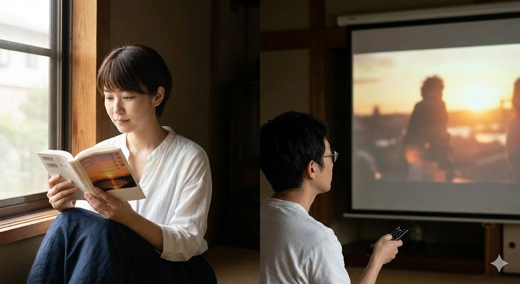 「サンセットサンライズ」小説のあらすじと映画の違い