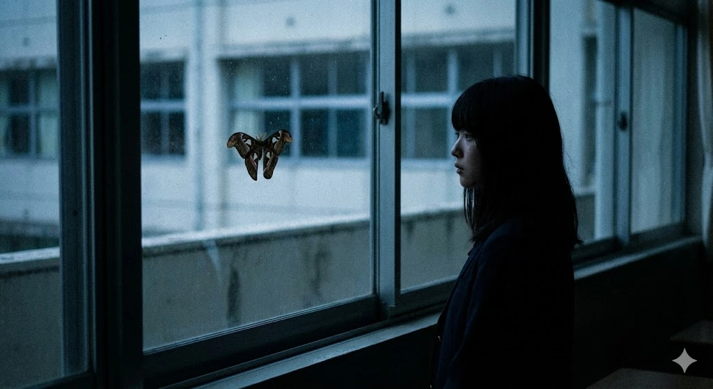 ラストシーンの蛾の意味を解説