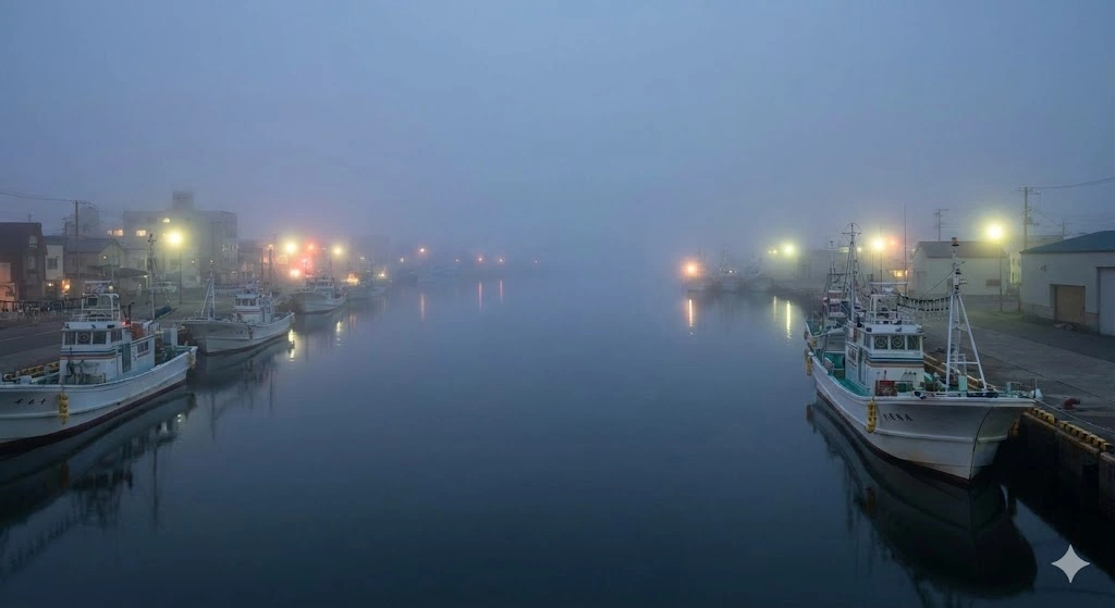 挽歌のモデルとなった釧路の情景