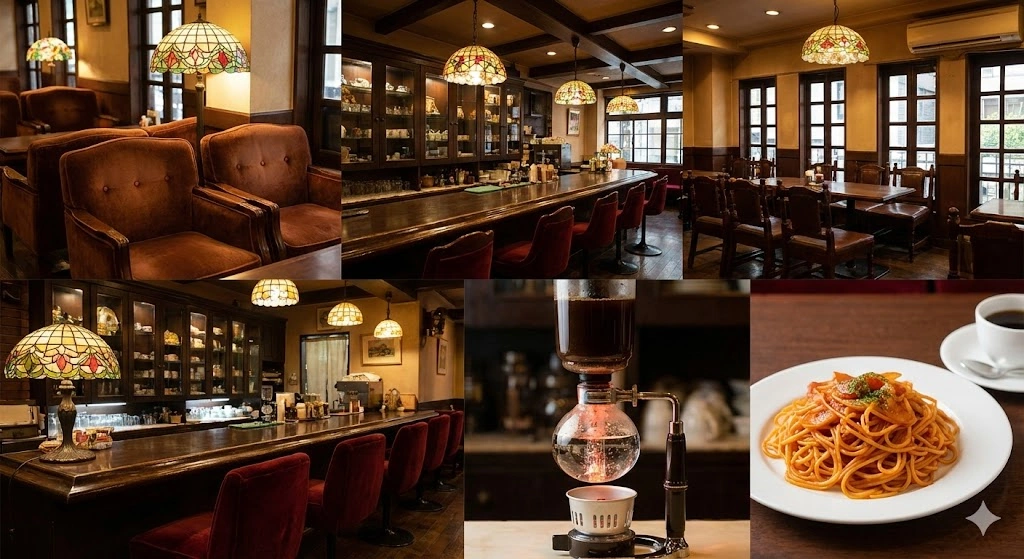 喫茶おじさんのあらすじと登場する名店