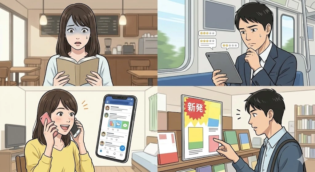 読者の感想やレビューの傾向