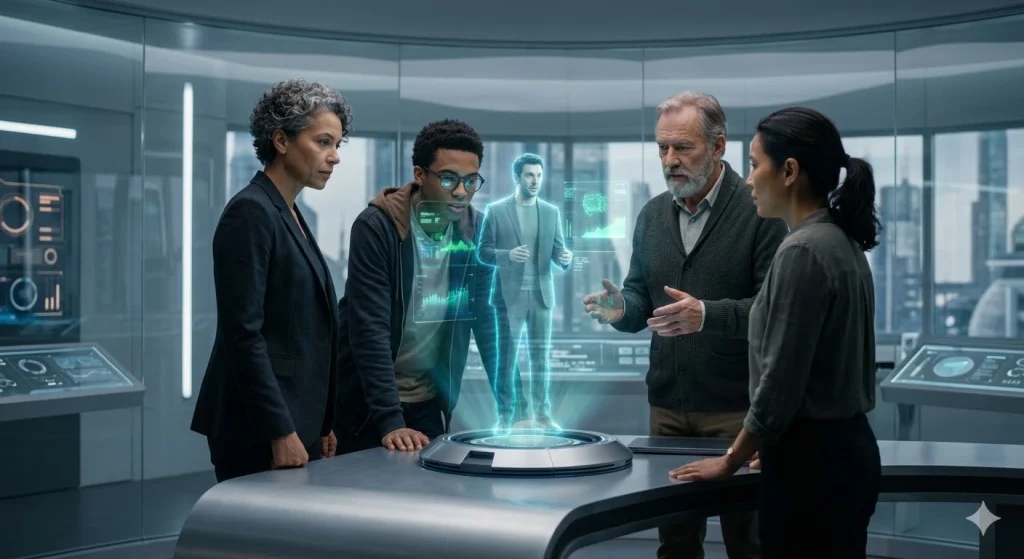 主要な登場人物とAIの相棒