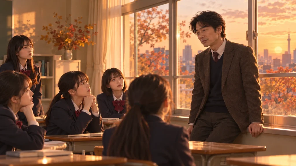 『春までのセンセイ』で病気を抱える加賀美先生と向き合う3年E組の生徒たち