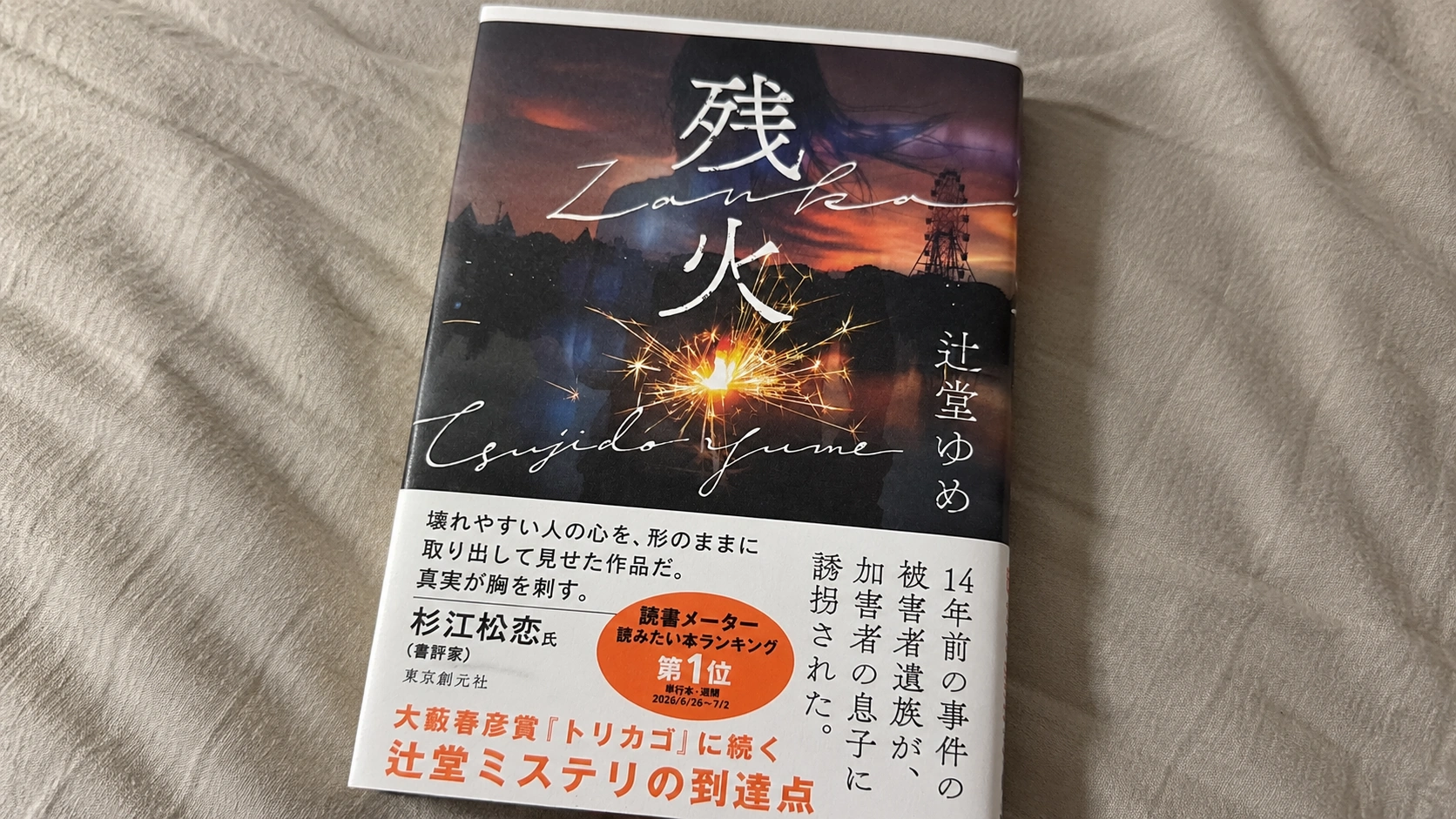 残火のあらすじと見どころ｜辻堂ゆめ最新作をネタバレなしで解説